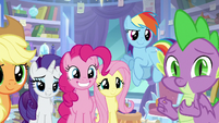 Main ponies have faith in Twilight S9E25