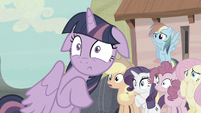 Pinkie Pie: Wow, when you're freaking me out, it's time to cash in the chips!