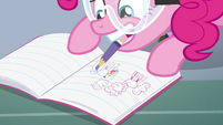 Pinkie Pie drawing S4E18