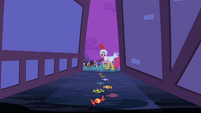 Pinkie Pie spots a trail of candy S2E04