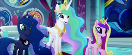 Princess Celestia "we are very excited" MLPTM