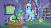 Rainbow's happy scrunchy face S5E5