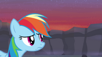 Rainbow Dash pouting S4E16