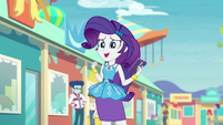 Rarity "let's meet in the staging area" EGROF