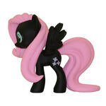 Black vinyl Fluttershy in Mystery Mini's Series 1