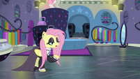 Goth Fluttershy -watching them leave- S8E4