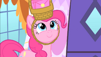 Pinkie's optimism: "Oh well, a party is still a party even with only two guests."