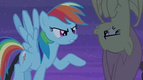 Rainbow Dash talks to Flutterbat S4E07.png (466 KB) Rainbow Dash talks to Flutterbat S4E07