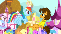 Rainbow talking to Cheese Sandwich S4E12