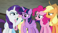 Rarity "everything has to be perfect" S6E9