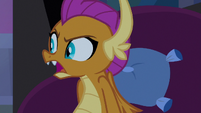 Smolder "what's she up to" S8E25