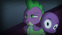 Spike "you already are out" S5E21