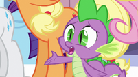 Spike Surprised with Twilight's Duties S4E25