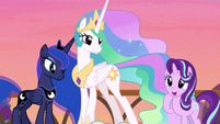 Starlight pleased to complete her first map mission S7E10