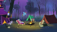 Now is everypony ready for some campfire stories?