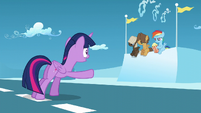 Twilight "You have to finish your race!" S5E26