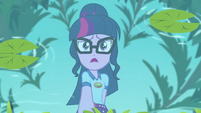 Twilight Sparkle looking at her reflection EG4