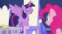 Twilight makes Pinkie an official ambassador S7E11