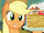 Applejack holding a stack of flapjacks S7E13.png