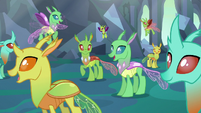 Changelings happy with their new forms S6E26