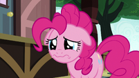 Pinkie Pie sad that Maud left Ponyville S7E4