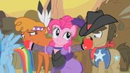 Pinkie Pie Force Feeding Apple To Silverstar and LSH S1E21