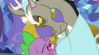 Spike says Twilight is in Canterlot S5E7