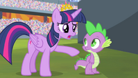 Twilight -you keep saying you let everypony down- S4E24
