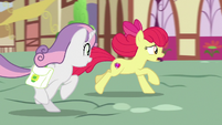 Apple Bloom "if we're going to make the train" S9E22