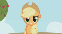 Applejack is having second thoughts too soon.