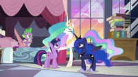 Celestia "the time for us to retire" S9E17