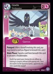 Giselle, Thrillseeker card MLP CCG