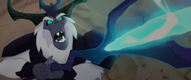 The Storm King laughing maniacally MLPTM
