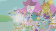 Twilight imagines Celestia attacked by parasprites S1E10