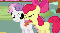 Apple Bloom looking unwell 2 S2E17