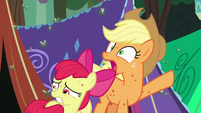 Applejack "everypony, run for cover!" S7E16