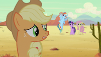 Applejack not upset S2E14