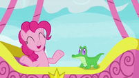 Pinkie Pie "used up all twenty million questions!" S7E11