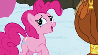 Pinkie Pie "we got here and the snow was gone" S7E11