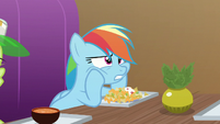 Rainbow Dash looking defeated S8E5