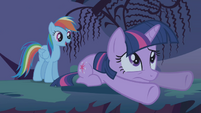 Rainbow Dash saved Twilight from falling S1E02