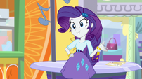 Rarity asking about Crystal Prep Academy EGS1