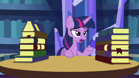 Twilight talking to Spike S5E16