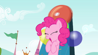 Pinkie's head hits the bell S4E23