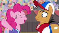 Pinkie "geeking out together about books!" S9E6