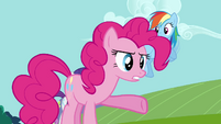 Pinkie Pie angry over whipped cream S03E10