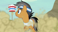 Quibble impressed by Rainbow's speed S9E6