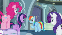 Rainbow Dash "not much to tell" S6E7