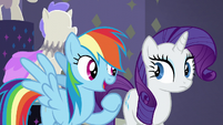 Rainbow Dash "right this way, everypony" S6E9