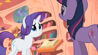 Rarity "may indeed be a problem" S1E08